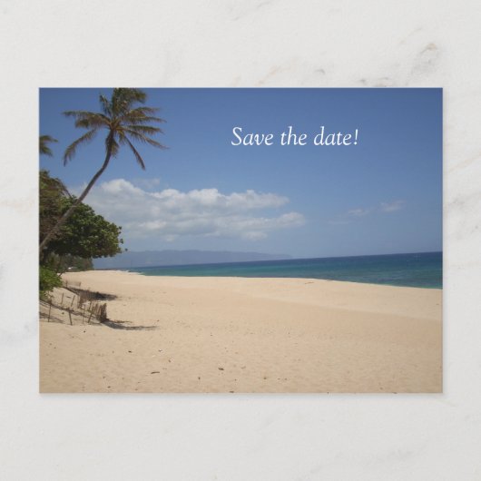 セーブザデート! 案内ポストカード (正面)