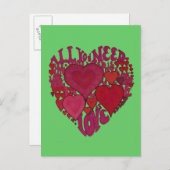 セーブザデート 案内ポストカード (正面/裏面)