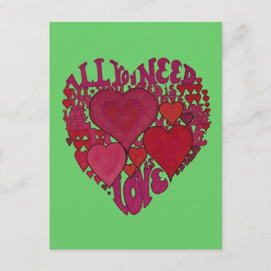 セーブザデート 案内ポストカード (正面)