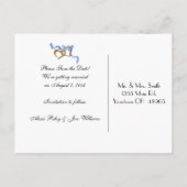 セーブザデート 案内ポストカード (裏面)