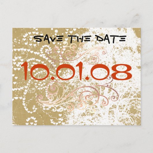 セーブザデート 案内ポストカード (正面)