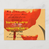 セーブザデート 案内ポストカード (裏面)