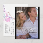 セーブザデート 案内ポストカード (正面/裏面)