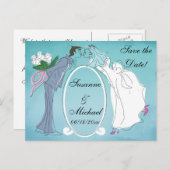 セーブザデート! 案内ポストカード (正面/裏面)