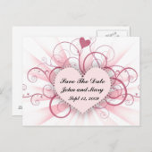 セーブザデート 案内ポストカード (正面/裏面)