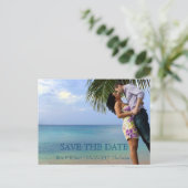 セーブザデート | 海 | カップルイメージポストカード 案内ポストカード (スタンド正面)