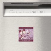 セーブザデート:蝶： マグネット (インサイチュ (食洗機))