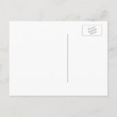 セーブザデート |金ゴールド紙吹雪 案内ポストカード (裏面)