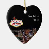 セーブザデ結婚ーツインラスベガスオーナメント セラミックオーナメント (右)