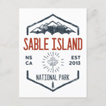 セーブルアイランドナショナルパークカナダヴィンテージ