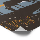 セーブルアイランドナショナルパークリザーブカナダヴィンテージ ポスター (角)