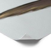 セーブルドイツの羊飼い犬 ポスター (角)