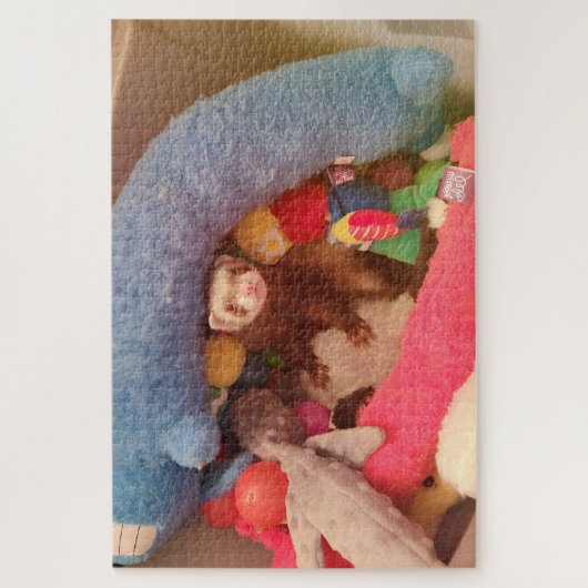 セーブルフェレットトイボックス ジグソーパズル (縦)