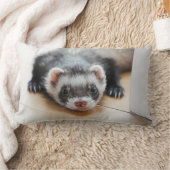 セーブルフェレット ランバークッション (ブランケット)