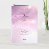 セーブルラフCollie Angel - Pet Loss Condourance カード (裏面)