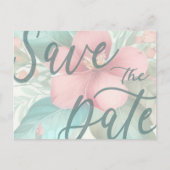 セーブ・ザ・デート案内はがきテンプレート シーズンポストカード (正面)