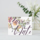 セーブ・ザ・デート案内はがきテンプレート シーズンポストカード (スタンド正面)