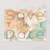 セーブ・ザ・デート案内はがきテンプレート ポストカード (正面)
