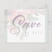セーブ・ザ・デート案内はがきテンプレート ポストカード (正面)