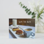 セーブ・ザ・デート案内はがき 案内ポストカード (スタンド正面)