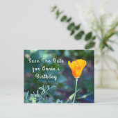 セーブ・ザ・デート案内はがき 案内ポストカード (スタンド正面)