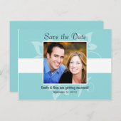 セーブ・ザ・デート案内カード 案内ポストカード (正面/裏面)