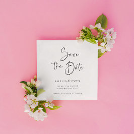 セーブ・ザ・デート案内テンプレート