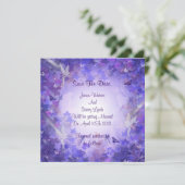 セーブ・ザ・デート案内パープルフェアリー セーブザデート (スタンド正面)