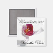 セーブ・ザ・デート案内ラン磁石 マグネット (正面/裏面)