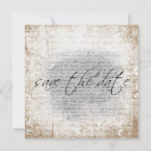 セーブ・ザ・デート案内ヴィンテージフローラ セーブザデート (正面)