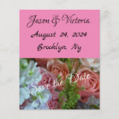 セーブ・ザ・デート案内 (正面)