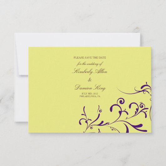 セーブ・ザ・デート案内|の花のしぶき|g2 セーブザデート (正面)