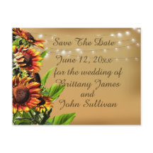 セーブ・ザ・デート案内、ひまわり