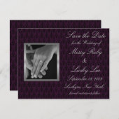 セーブ・ザ・デート案内 セーブザデート (正面/裏面)