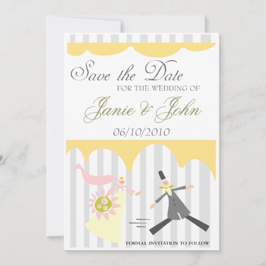 セーブ・ザ・デート案内 セーブザデート (正面)