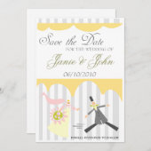 セーブ・ザ・デート案内 セーブザデート (正面/裏面)