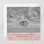 セーブ・ザ・デート案内 招待状 (正面/裏面)