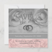 セーブ・ザ・デート案内 招待状 (正面)