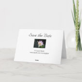 セーブ・ザ・デート案内 案内状 (裏面)