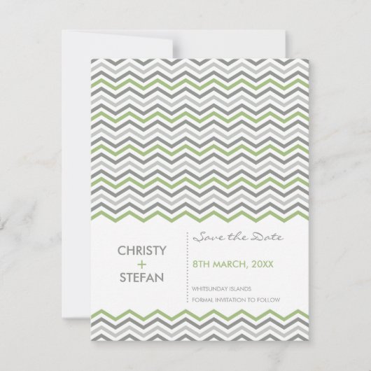 セーブ・ザ・デート案内:: chevron1 4 セーブザデート (正面)