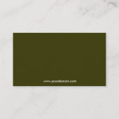 セーモダンジグリーン(半円モダン) 名刺 (裏面)