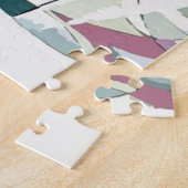 セーモダンターのスキカラフルア ジグソーパズル (側面)