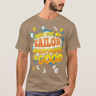 セーラおもしろいー超大国Gag2350 Tシャツ