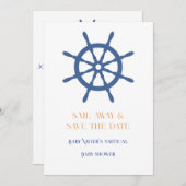 セーラウェイ ナウチカルビーチ セーブザデート (正面/裏面)