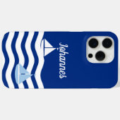 セーラボーツデイカスタム Case-Mate iPhoneケース (裏面 (横))