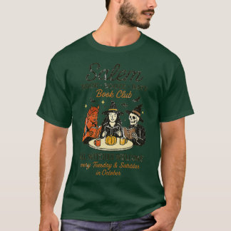セーラムの本+酒+コウモリの本のクラブ Tシャツ