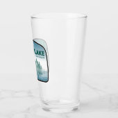 セーラム湖 ノースカロライナ州 シカ タンブラーグラス (左)