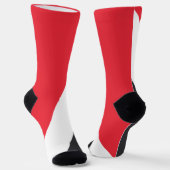 セーランド公国の旗 ソックス (傾斜あり)