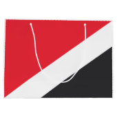 セーランド公国の旗 ラージペーパーバッグ (裏面)