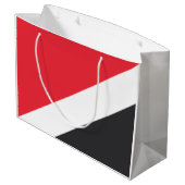セーランド公国の旗 ラージペーパーバッグ (裏面アングル)